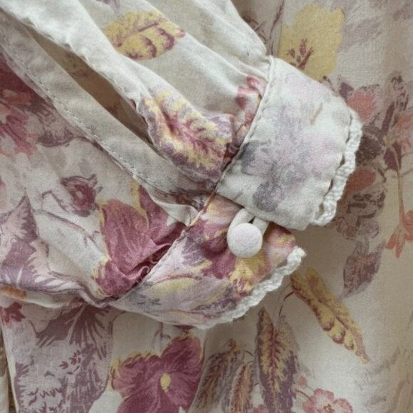 Paige Jaylee 3/4 sleeve Smocked Neck Blouse - Picture 6 of 11